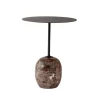 And Tradition Tables Basses & D'Appoint>Table D'Appoint Lato Ln8 - Marron