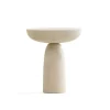 Mogg Tables Basses & D'Appoint>Table D'Appoint Olo - O 50 X H 47 Cm - Ivoire