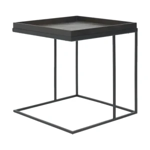 Ethnicraft Tables Basses & D'Appoint>Table D'Appoint Square En Metal - Noir