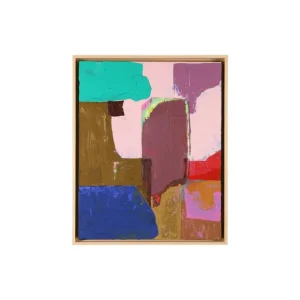 HK Living Affiches & Tableaux>Tableau Abstrait Multicolore - 40 X 50 Cm