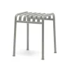 Hay Chaises>Tabouret Palissade En Acier Poudre - Gris Ciel