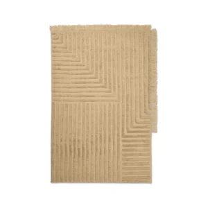 Ferm Living Tapis>Tapis Crease En Laine Plissee - 160 X 250 Cm - Sable Clair