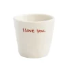 Sélectionné par Fleux Tasses & Mugs>Tasse A Expresso I Love You - Blanc