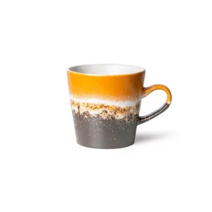 HK Living Tasses & Mugs>Tasse Americano 70'S Feu En Ceramique