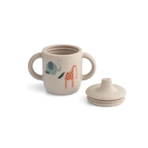 Liewood Vaisselle Enfant>Tasse D'Apprentissage Neil - Safari Sandy Mix