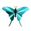 Assembli Art Mural>Trophee Origami Papillon Swordtail - Vert Caribeen