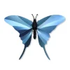 Assembli Art Mural>Trophee Origami Papillon Swordtail - Bleu Azur