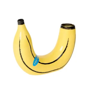 DOIY Vases>Vase Banane - Jaune