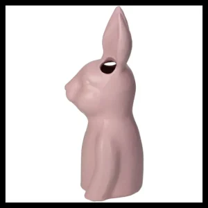 Sélectionné par Fleux Vases>Vase Bunny - Rose - 9 Cm X 9 Cm X 22Cm