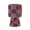 Sélectionné par Fleux Vases>Vase Damier Asymetrique - Rose