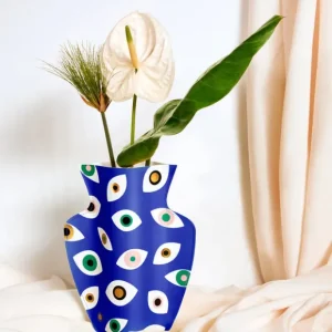 Octaevo Vases>Vase En Papier Nazar - Jaune