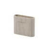 Muuto Vases>Vase Ridge En Faience - H 16,5 Cm Beige